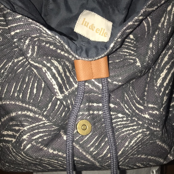 LU & ELLE BACKPACK W/ MONEY & CARDS HOLDER - Picture 4 of 14